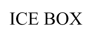 ICE BOX trademark
