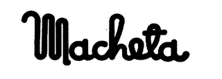 MACHETA trademark