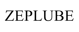 ZEPLUBE trademark