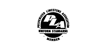 PULVERIZED LIMESTONE ASSOCIATION UNIFORM STANDARDS MEMBER PLA