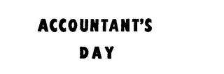ACCOUNTANT'S DAY trademark