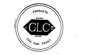 GLC PRODUCTS YOU CAN TRUST ELECTRODE DIVISION