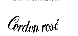 CORDON ROSE trademark