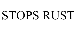 STOPS RUST trademark