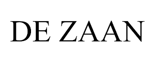 DE ZAAN trademark