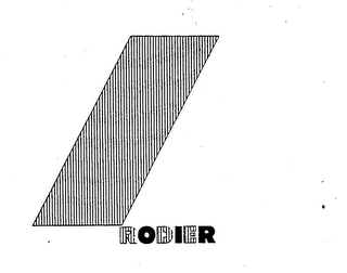 RODIER trademark