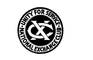 XC UNITY FOR SERVICE-NATIONAL EXCHANGE CLUB