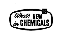 WHAT'S NEW IN CHEMICALS