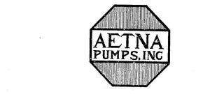 AETNA PUMPS, INC