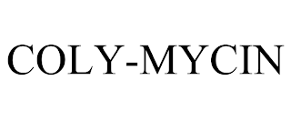 COLY-MYCIN trademark