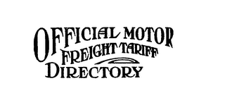 OFFICIAL MOTOR FREIGHT TARIFF DIRECTORY