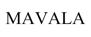 MAVALA trademark