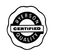 RYERSON CERTIFIED QUALITY