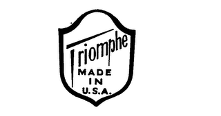 TRIOMPHE MADE IN U.S.A.