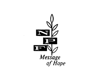 NPF MESSAGE OF HOPE