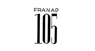 FRANAD 105 trademark