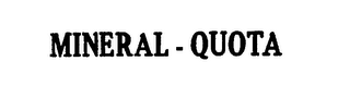 MINERAL-QUOTA