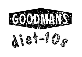 GOODMAN'S DIET-10S