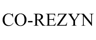 CO-REZYN trademark