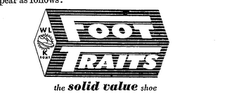 FOOT TRAITS WLK SONS THE SOLID VALUE SHOE