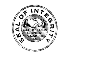 SEAL OF INTEGRITY GREATER ST. LOUIS AUTOMOTIVE ASSOCIATION INC.