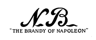 NB "THE BRANDY OF NAPOLEON." trademark