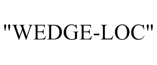 "WEDGE-LOC" trademark