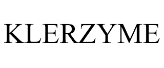 KLERZYME trademark