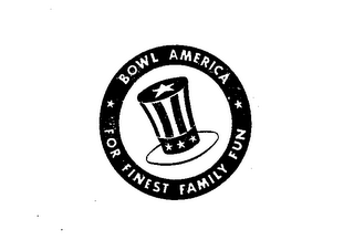 BOWL AMERICA FOR FINEST FAMILY FUN