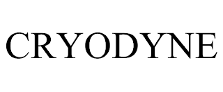 CRYODYNE trademark