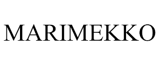 MARIMEKKO trademark