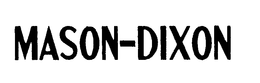 MASON-DIXON trademark