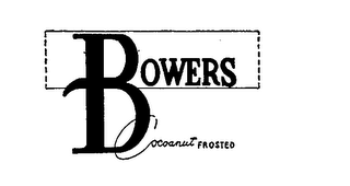 BOWERS COCOANUT FROSTED