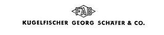 KUGELFISCHER GEORG SCHAFER & CO. FAG