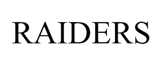 RAIDERS trademark