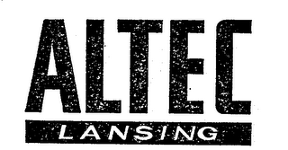 ALTEC LANSING