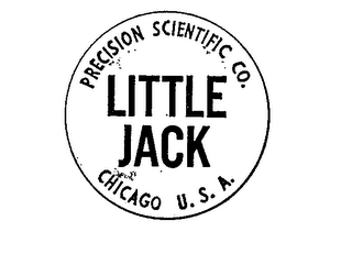 LITTLE JACK PRECISION SCIENTIFIC CO. CHICAGO U.S.A.