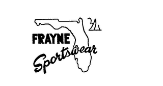 FRAYNE SPORTSWEAR trademark