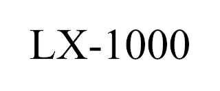 LX-1000 trademark