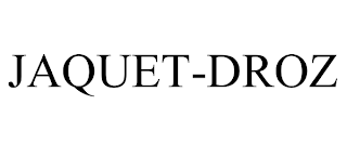 JAQUET-DROZ trademark