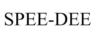 SPEE-DEE trademark