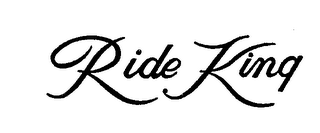 RIDE KING trademark