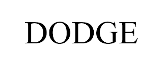 DODGE trademark