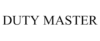 DUTY MASTER trademark