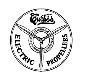 CURTISS ELECTRIC PROPELLERS FEATHERING CONSTANT SPEED SELECTIVE PITCH.