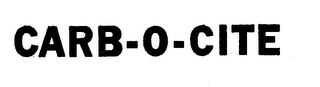 CARB-O-CITE trademark