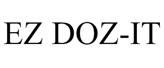 EZ DOZ-IT trademark