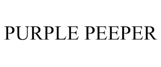 PURPLE PEEPER trademark