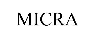 MICRA trademark