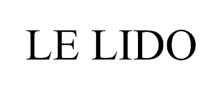 LE LIDO trademark